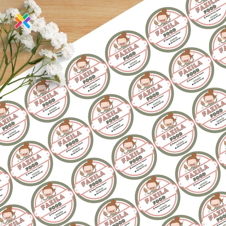 label kemasan produk